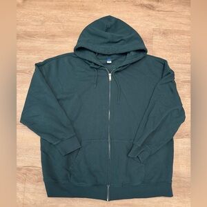 Old Navy Green Hoodie Sweater